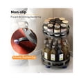 thumbnail image 5 of Ax Gear Organisateur d'Épices Lazy Susan 2 Niveaux Rotation Hauteur Réglable Comptoir de Cuisine, 5 of 5