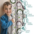 thumbnail image 3 of Blackout Kids Curtains,Cute Faces Pattern Childrens Insulated Curtains Set Of 2,Bedroom Essentials,Toddler Room Decor 42"x54"(106x137cm), 3 of 4