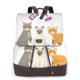 thumbnail image 1 of Disketp Pet Care Grooming Mochila de Cuero para Mujer, Bolso de Espalda Antirrobo con Estilo para Viaje, Trabajo y Uso Diario, 1 of 4