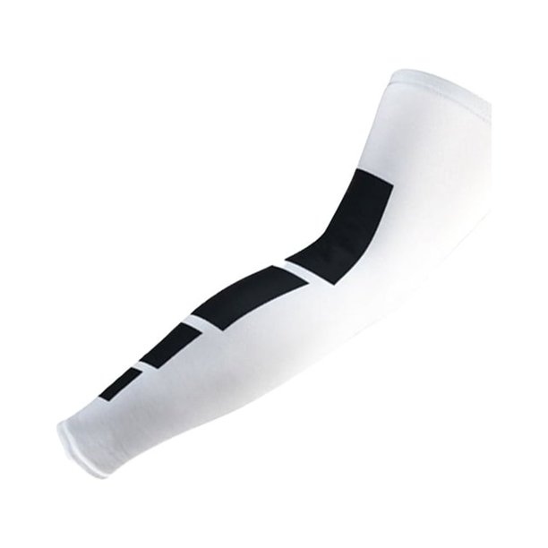 Mangas transpirables Eigraketly para piernas rodillera compresión baloncesto deportes M-XL blanco XL