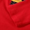 thumbnail image 6 of Cethrio Long Sleeve Tops for Boys 2025, Casual Pullover Cotton Graphic Spring Fall Blouses Red Size 4 T, 6 of 7