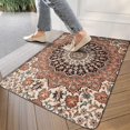 thumbnail image 3 of Bohemian Pale Orange Ethnic Vintage Carpet Door Mat 30 X 17 Inch Welcome Doormat Indoor Outdoor Entrance Floor Mat Non Slip Spring Summer Decor Rubber Mats, 3 of 6