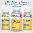 thumbnail image 6 of Solaray Yeast Free Selenium 200mcg, Selenium Capsules for Healthy Thyroid Function & Immune Support, High Absorption Supplement, Vegan, 90 Servings, 90 VegCaps, 6 of 6