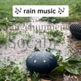 thumbnail image 2 of Rain Drum for Outside,Rain Drum for Outside When it Rains,Rain Drum for Outside Garden,6 Inch 8 Notes Steel Tongue Drum Rain,Beginner Handpan Drum (Blue), 2 of 7