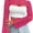 Hot Pink, variant on Women’s Cropped Knit Shrug Top Lightweight Bell Sleeve Summer Cover-Up, Soft Breathable Cropped Cardigan Shrug for Casual & Beach, Cropped Shrug Women
