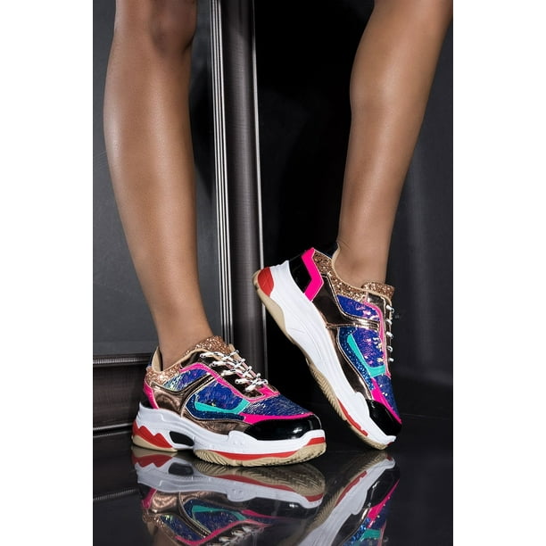 cape robbin neon sneakers