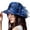 Blue, variant on Tea Party Hats Easter Women Fascinator Lady Tea Party Wedding Bridal Flower Hat