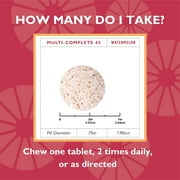Celebrate Vitamins Multi-Complete 45 Bariatric Multivitamin with Iron Chewables, 45 mg of Iron, Watermelon, 60 count