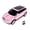 Pink, variant on PloutoRich Wireless Car Mouse Small Cool Sport Car Shaped Computer Mice with LED Headlight USB Receiver 2.4GHz Portable Optical Mini Mouse for Laptop PC Desktop Computer Kids Gift (Purple)
