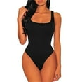 thumbnail image 5 of Skinny Polyester Bodysuit,Women's Underwear Leggings Slim Jumpsuit Bodysuit Top, 5 of 8