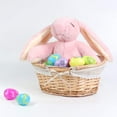 thumbnail image 2 of ZZ Wicker Gift Baskets Empty Oval Willow Woven Picnic Cheap Easter Candy Storage Wine Basket, 2 of 9