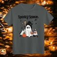thumbnail image 2 of boobe Toddler Girls Halloween Shirt Funny Print Short Sleeve T-Shirt Casual Tee Tops, 2 of 7