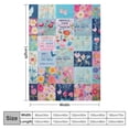 thumbnail image 4 of HENGT Best Friend Blanket - Best Friend Birthday Gifts for Women - Best Friendship Gifts for Women Friends, Bestie Gifts for Women, Gifts for Friends Female Sister, Christmas Birthday Gifts, 4 of 6