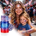 thumbnail image 5 of 4th of July Glitter Stick, Patriotic Red White and Blue Face Hair Body Glitter Stick, 250th Birthday USA Flag Makeup, 4th of July Outfits Accessories for Kidults Teen Women Men, Veterans Day Decor(D), 5 of 8