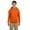 Safety Orange, variant on NuBlend® Youth Hooded Sweatshirt