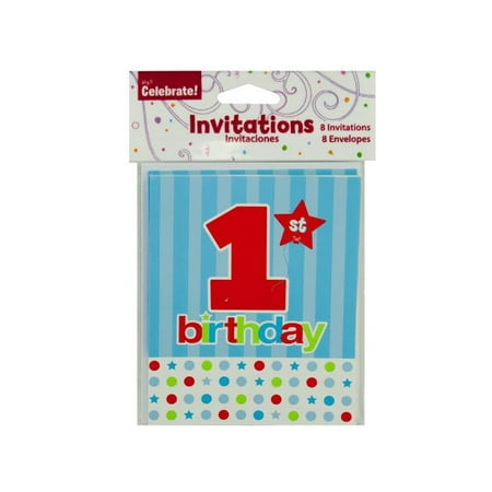 Bulk buys 1st Birthday Invitations