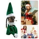 thumbnail image 2 of 5 Uds Snoop On The Stoop Muñeco Elfo Navidad Adorno Muñeca Fieltro (B Con Collar) Verde, 2 of 9