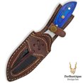 thumbnail image 3 of Couteau de Chasse Compact Damas Guthook - Bleu, 3 of 5