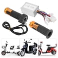 thumbnail image 3 of Controlador Kit De Agarre Del Acelerador, Controlador De 24V 250W Fácil Para Almacenar El Controlador De Cepillo Fácil De Transportar, Accesorio De Controlador De Scooter De, 3 of 7