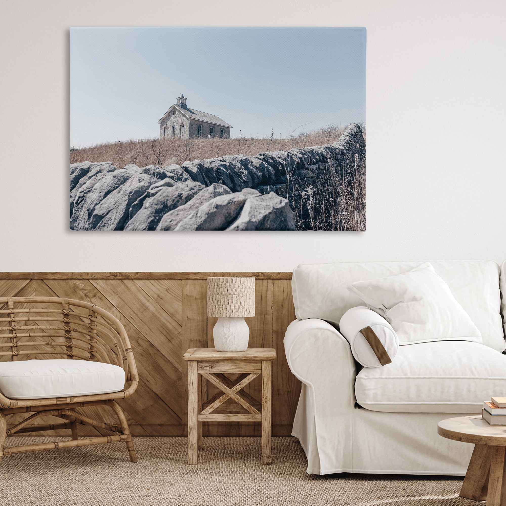Stupell Industries One Room Schoolhouse Canvas Wall Art, design by Nathan Larson