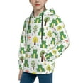 thumbnail image 2 of Kdxio Funny Toad Pattern Boys Athletic Unisex Boys Girls Hoodie with Pocket Sweatshirts-Small, 2 of 6
