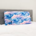 thumbnail image 3 of Memory Foam Fun Pillow with Cool-to-the-Touch Cover, Standard/Queen, Dreamy Clouds, 2 Pack, 3 of 9