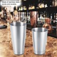 thumbnail image 4 of Fyydes Bar Shaker,Stainless Steel Sturdy Durable Cocktail Cup Shaker Bar Home Kitchen Tool, Cocktail Cup, 4 of 8