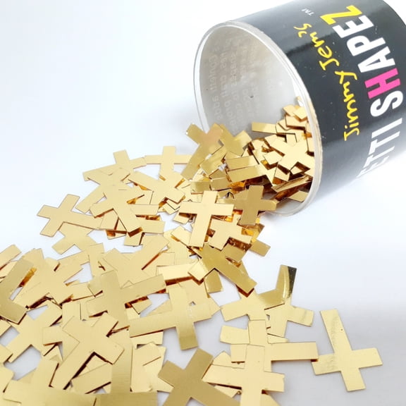 Confetti Cross Gold - Pouch (1/2 oz) - CCP8597