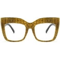 thumbnail image 2 of FEISEDY Monture de Lunettes Carrée Surdimensionnée Lunettes Femmes B2475, 2 of 6