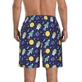 thumbnail image 3 of Naloa Astronaut Corgi Men's Beach Shorts, Surfing shorts, Swim trunks, Quick Dry Swim Trunks for Surfing Beach Fun - X-Large, 3 of 9
