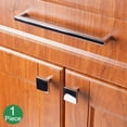 thumbnail image 3 of Koofizo Manija De Gabinete De Barra Cuadrada Sólida - Tirador De Muebles Cromado 7,6 Pulgadas / 192 Mm Distancia Del Orificio Para Tornillos 1 Pieza Para Puerta De Armario De Cocina Dormitorio Cómoda, 3 of 5
