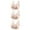 Khaki, variant on Push up Strapless Bra Women Padded Bra Feature V-Neck Nursing Bra Style W-1028 Beige S