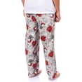 thumbnail image 4 of Peanuts Pajama Pants Men's Snoopy Christmas Lights Lounge Bottoms, 4 of 5