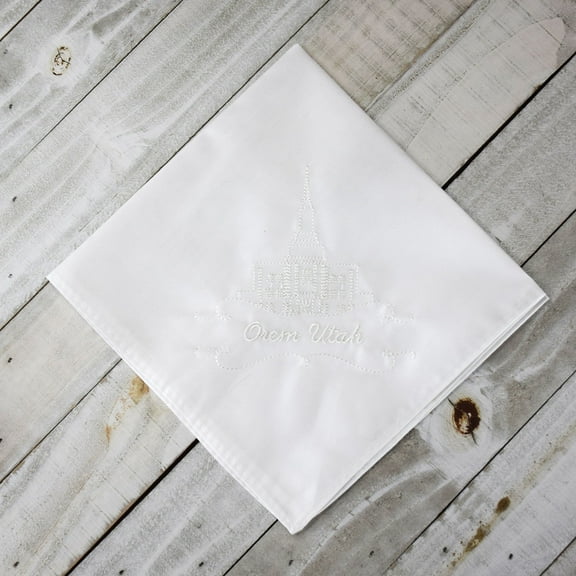 Ringmasters Orem Utah Temple Lace Hanky