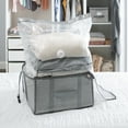 thumbnail image 3 of Simplify 2-in-1 Vacuum Storage Bag & Tote in Heather Grey Nonwoven, 3 of 10