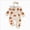 C164-Orange, variant on 0-3 Months Newborn Preemie Baby Bodysuit Footies Romper Baby Girls Halloween Long Sleeved Dress Bodysuits Pajamas Rompers Home Clothes Orange Rompers Baby Gift