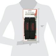 Harbinger Padded Cotton Weightlifting Support Straps Black, 21.5