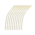 thumbnail image 1 of Toystoory Paquete de 10 conectores de pesca, accesorios de bucles de línea de mosca para exteriores, transporte portátil, cuerda de pescado, Pescar Amarillo 20LB, 1 of 6