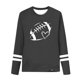 thumbnail image 4 of Blusas y camisas de manga larga con cuello redondo Camiseta estampada de manga larga para niños Cuello redondo Manga larga Casual Versátil Top de poliéster para niñas, 4 of 6