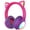 Hot Pink/Deep Purple, variant on FosPower Kids Bluetooth Headphones with LED Cat Ears (85/94dB Volume Limit & 60H Play Time) Foldable Wireless/Wired Headset with 3.5mm Cable for School/Travel - Hot Pink/Purple