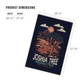 thumbnail image 3 of Lantern Press 1000 Piece Jigsaw Puzzle, Joshua Tree National Park, California, Distressed Vector, 3 of 5