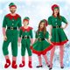 thumbnail image 2 of Disfraz de elfo de Navidad para niños, vestido de elfo verde de Papá Noel para niñas y adultos, trajes a juego para la familia, conjuntos de ropa de Cosplay de 90cm Gao Jinjia LED, 2 of 2