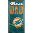 thumbnail image 4 of Las Vegas Raiders 6'' x 12'' Best Dad Sign, 4 of 7