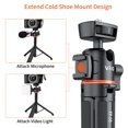 thumbnail image 2 of Tripod,Rotatable Ballhead Max. Stick Stand Alloy Cold Mount Rotatable Tp-06 Portable Stick Inch Screw Cold Portable Stick Stand With 1/4 Inch Screw Cold Mount Ballhead Max. Load 1/4 Inch Screw, 2 of 6