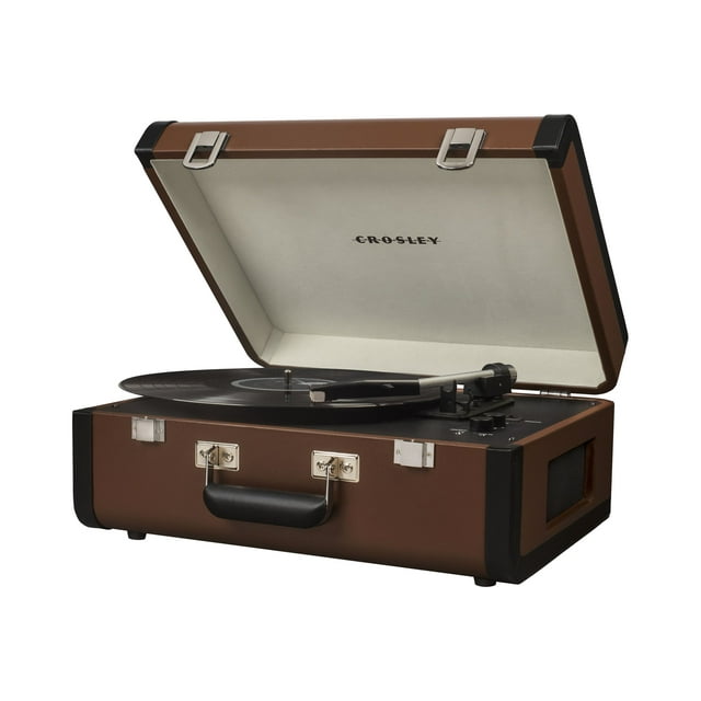 Crosley Portfolio CR6252A - Turntable - portable - brown