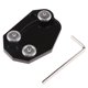 thumbnail image 4 of licencia de Extensión Kickstand de Motocicleta Almohadilla de Extensión Soporte Lateral shamjiam Placa de extensión de la pata de cabra, 4 of 6