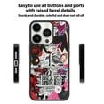 thumbnail image 2 of Anti-Collision Protective Spider Web Design Mobile Phone Case for iPhone 15 Pro, Black, 2 of 7