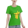 thumbnail image 2 of Women's Basic Short Sleeve T-Shirt Pikachu, 2 of 6