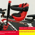 thumbnail image 4 of Upgraded 5th Gen Front Mounted Child Bike Seat for Mountain Bikes Quick-Release All Around Safety Design with Soft Backrest Hard Cushion, Durable Material for Toddlers, Secure Comfortable Ride, 4 of 6
