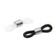 thumbnail image 3 of 20Pcs Conectores de Silicona Caucho Bobina Metal Termina para de Cadena de Anteojos Resultados de Joyería Cadena, Ne, 3 of 9